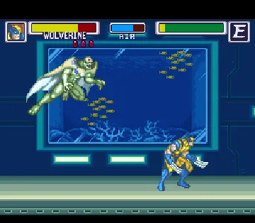 Marvel Super Heroes - War of the Gems (Japan) screen shot game playing